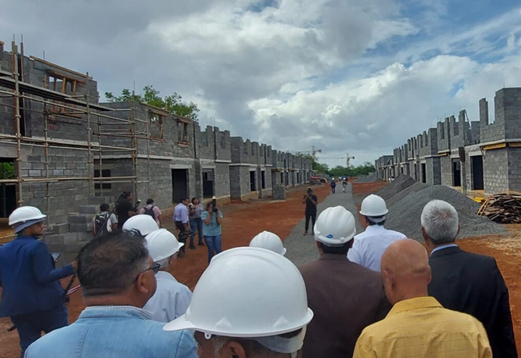 Visite du site de Riche Terre 1 le 20 février